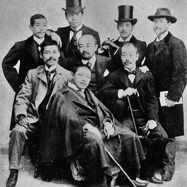 Japanese artsts Paris 1900